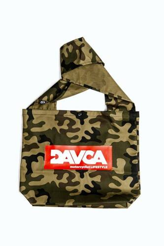 DAVCA cotton bag camo Don't Panic