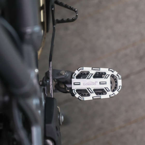 LOBOO Szerokie podnóżki do BMW G310GS, F750GS, F850GS, S1000XR, RI200GS, R1200GS, R1250GS, R1250GS Adventure, R1300GS (10.3.0401