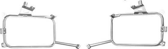 LOBOO Uchwyty boczne HONDA NC750X (2021-) (10.6.02303.001.01)