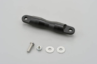 Wspornik kierownicy ze stopu aluminium anodowany na kolor czarny 100 mm