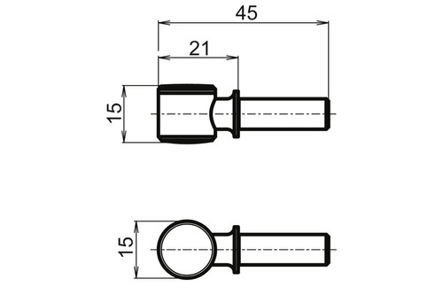 80825 "D-LIGHT MINI2" LED INDICATOR PAIR BLACK