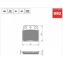 GOLDFREN KLOCKI 092 K1