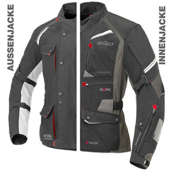 Kurtka motocyklowa BUSE ZESTAW EXRC Porto czarno/czarny 48