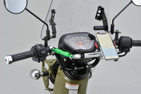 HANDLEBAR BRACE BAR 200MM, SILVER