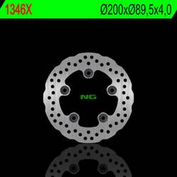 NG TARCZA HAMULCOWA TYŁ KYMCO GRAND DINK 125/300 12-15, LIKE 125/150/200 09-18 (200X89,5X4,0MM) (5X10,5MM) WAVE