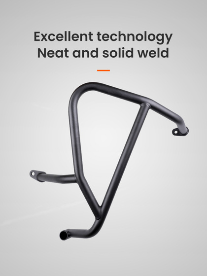 LOBOO Crash Bar dolne czarne do HONDA CB400X (2021-) HONDA CB500X (2019-) (10.3.01281.001.11)