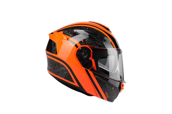 Kask Motocyklowy LAZER LIGHT (kol. Czarny - Czerwony) rozm. M