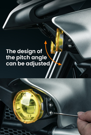 LOBOO L7 światło drogowe i mijania pomocnicze tylko dla CFMOTO 800MT (10.1.01006.001.01)