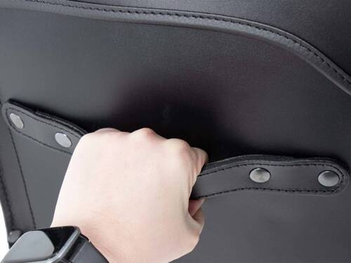 Rugged Chest leather rear bag 30L