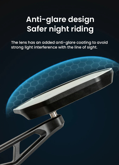 LOBOO Składane lusterka wsteczne srebrne (para) (10.1.11001.011.21)