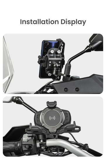 LOBOO Uchwyt na telefon PH02S (pod lusterko, ≤10.2mm) (10.3.08002.124.11)