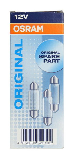 Żarówka (Karton 10szt.) C5W 12V 5W SV8,5-8 rurkowa Standard