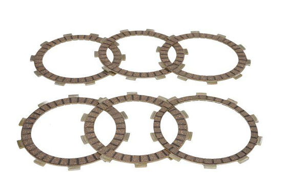 Komplet tarcz ciernych sprzęgła HONDA NSR, NV, TRX, VT 125-500 1982-