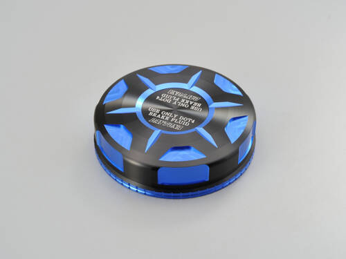 MCL TANK CAP "TKM" BLUE NISSIN59