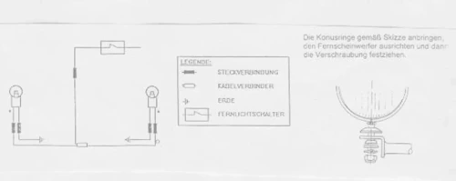 Kawasaki VN 800 Classic (2000-2005) zestaw lamp
