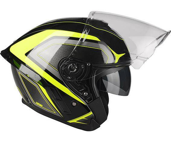 Kask Motocyklowy LAZER TANGO S Hexa (kol. Czarny - Żółty) rozm. L