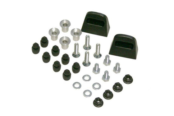 ZESTAW ADAPTERÓW DO STELAŻA NA KUFRY BOCZNE GIVI/KAPPA MONOKEY, SW-MOTECH BLACK