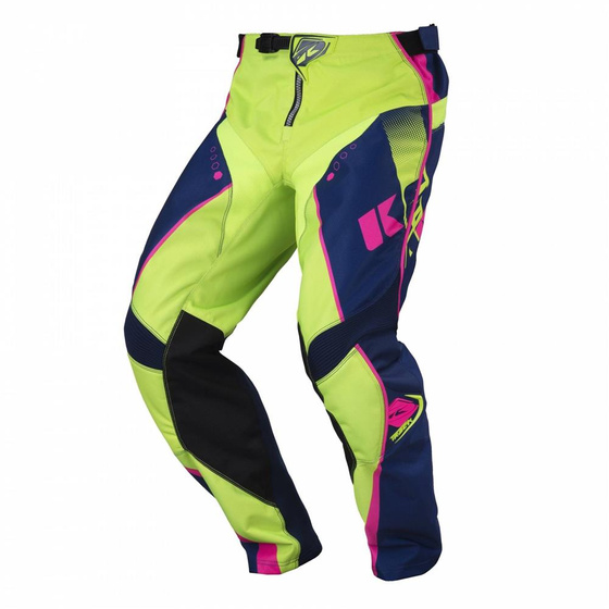KENNY SPODNIE TRACK NAVY/LIME/PINK 26