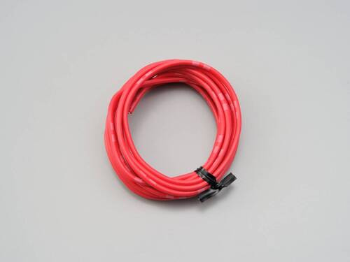 colored wire, AVS0.75, red, 2m