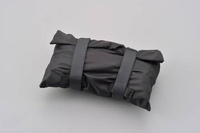 cargo net, 400x400mm, black, with pouch