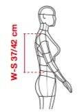 Z109 Back Warrior Lady wzrost XS/S