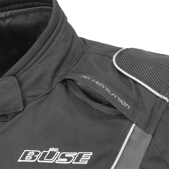 Kurtka motocyklowa damska BUSE Cara czarno-biała 36