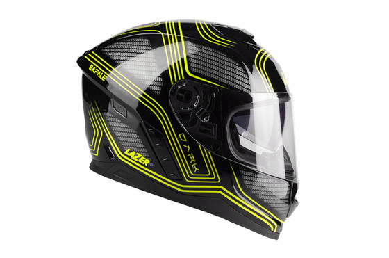 Kask Motocyklowy LAZER RAFALE EVO Darkside (kol. Czarny - Żółty) rozm. 2XL