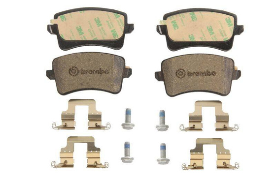 Klocki hamulcowe tuningowe (XTRA), Tył, homologacja na ulicę: Tak, AUDI A4, A4 ALLROAD, A5, Q5 1.8-3.2 06.07-05.17