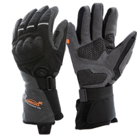 LOBOO Podgrzewane rękawice motocyklowe Szare (01.2.09047.001.01)