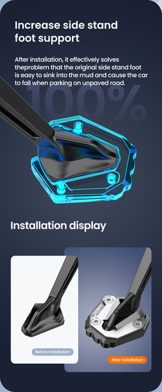 LOBOO Nakładka na stopkę boczną do KTM1290 Super Adventure S (2022-) (10.3.03251.001.11)