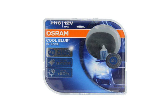 Żarówka (Blister 2szt.) H16 12V 19W PGJ19-3 do 20% większa jasność Cool Blue Intense, niebieska