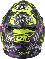 Kask Motocyklowy LAZER OR3 Crazy (kol. Czarny - Multi - Matowy) rozm. S