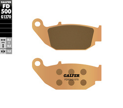 GALFER KLOCKI HAMULCOWE KH629 SPIEK METALICZNY (ZŁOTE) STREET