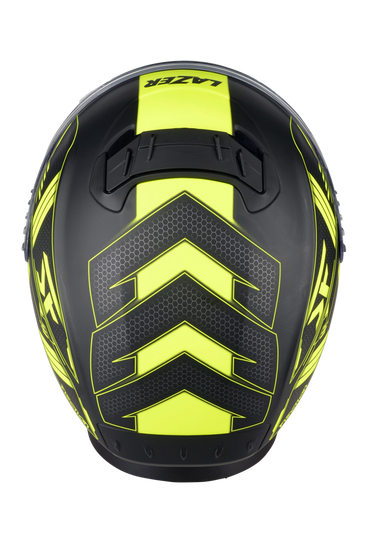 Kask Motocyklowy LAZER RAFALE EVO Roadtech (kol. Czarny - Żółty - Matowy) rozm. 2XL