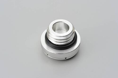 OIL FILLER CAP BULLET M24XP3.0/SILVER