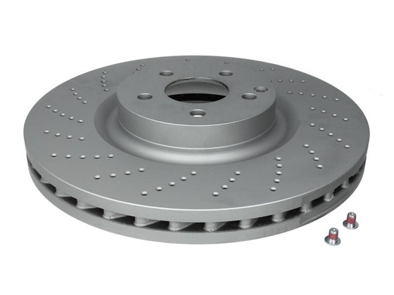 Tarcza hamulcowa przód L/P (stopowy / wysoko nawęglany, ze śrubami) MERCEDES C (A205), C (C204), C (C205), C T-MODEL (S204), C T-MODEL (S205), C (W204), C (W205), E (A207), E (C207) 4.0-6.2 12.05-