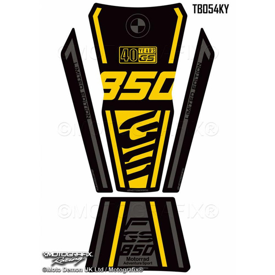 MOTOGRAFIX TANKPAD BMW F850GS 2020-2021 TB054KY