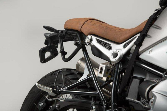 SAKWA BOCZNA SYSBAG 10, Z PŁYTĄ MONTAŻOWĄ, PRAWA STRONA, BMW R NINET SCRAMBLER (16-), SW-MOTECH