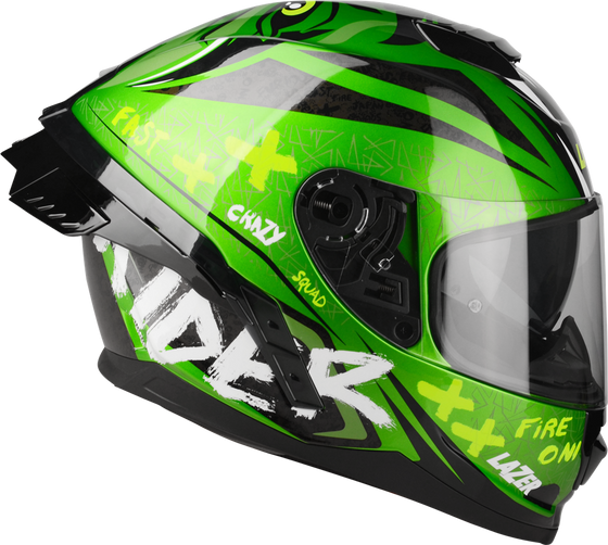 Kask Motocyklowy LAZER RAFALE SR Oni Zielony (kol. Czarny - Zielony) rozm. 2XL