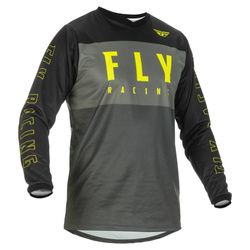 Motorcycle Jersey Enduro Cross MX FLY RACING DIRT F-16 black yellow