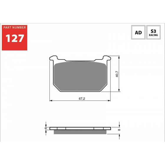 GOLDFREN KLOCKI 127 AD
