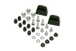 ZESTAW ADAPTERÓW DO STELAŻA NA KUFRY BOCZNE GIVI/KAPPA MONOKEY, SW-MOTECH BLACK