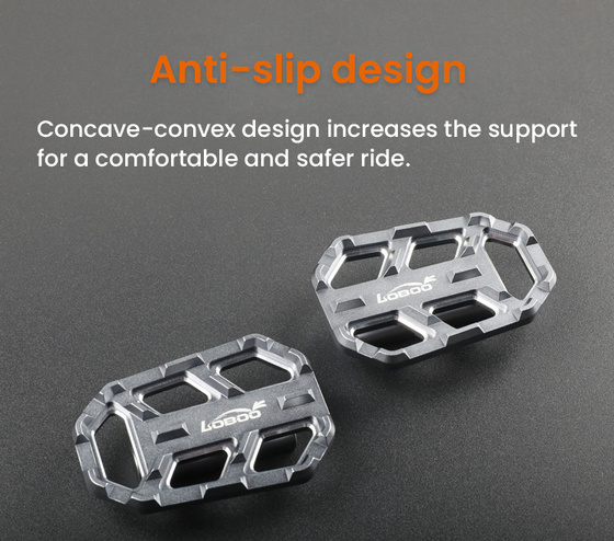 LOBOO Szerokie podnóżki do HONDA CB500X (2014-) (10.3.04290.001.31)