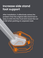 LOBOO Nakładka na stopkę boczną do BMW S1000XR (2021) (10.3.03062.001.11)