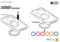 Fioletowy pierścień Quad Lock® MAG
