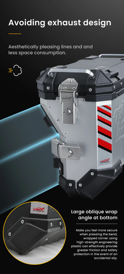 LOBOO PIKE Kufry boczne srebrne 37+37L (10.5.01371.002.21)