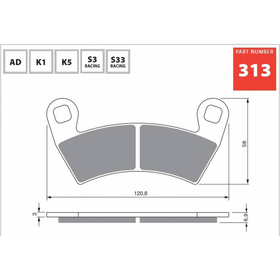 GOLDFREN KLOCKI 313 K1