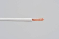 colored wire, AVS0.75, white, 2m