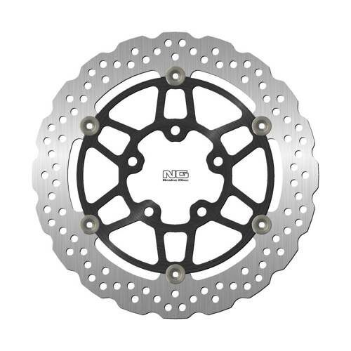 NG TARCZA HAMULCOWA PRZÓD SUZUKI GSF 650 BANDIT / GSX 750F '04-'06, SV 650 '03-'15, VL 1500 INTRUDER M '08-'10, VLR 1800 INTRUDER '08-'11 (290X69X4,5MM) (5X10,25MM) WAVE PŁYWAJĄCA (ŚRODEK ALUMINIOWY)