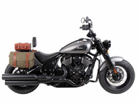 Indian Chief Dark Horse/Chief Bobber Dark Horse (2022-) solorack with backrest